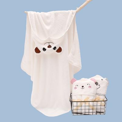 China Quick Dry Newborn Hooded Infant Bath Towels Hypoallergenic For Kids for sale