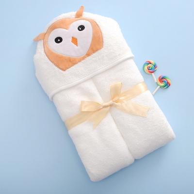 China Multi Color Baby Infant Towels Hood Antibacterial Newborn Bath Towel Set for sale