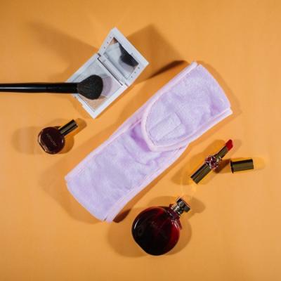 China Accesorios de limpiamiento de la venda de la cara de encargo de la microfibra para el lavado casero en venta
