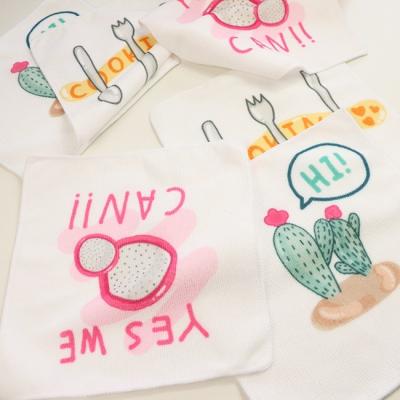 China Personalized Printing Soft Organic Tea Towels Kitchen Wiper Cloth for sale