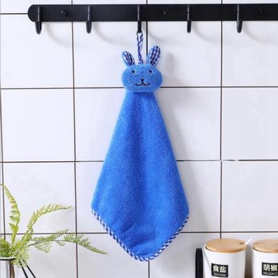 China Pano turco ultra absorvente de toalha de mão do coelho para a limpeza da cozinha à venda