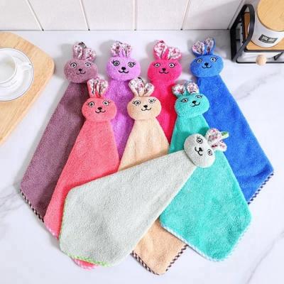 China Green Skin Friendly Microfiber Kitchen Wipe Cloth For Washing Dishes for sale