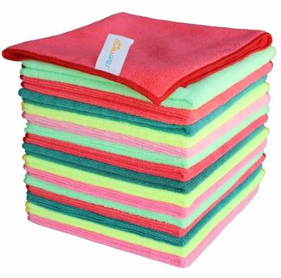 China ODM Soft Microfiber Cleaning Cloth Dust Cleaner With High Water Absorption for sale