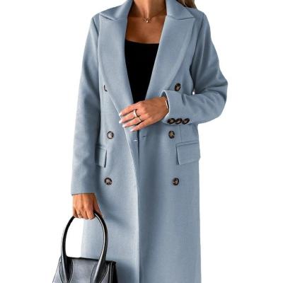 China Customized Puffer Down Coat Polyester Female Plus Size Trench Coat for sale