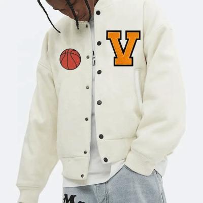 China                  Hot Selling Custom Cool Style Fleece Winter Baseball Bomber Leather Varsity Jackets for Men              for sale