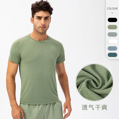 China Loose Round Neck T Shirt Running Quick Dry Absorbent Breathable for sale