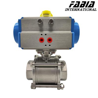 China Hydraulic And Pneumatic Ball Valve Pn16 Water Two Way for sale