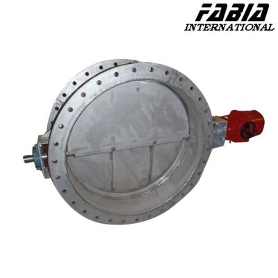 China 4 Inch 6 3 Stainless Steel Butterfly Valve Electric  Flanged for sale