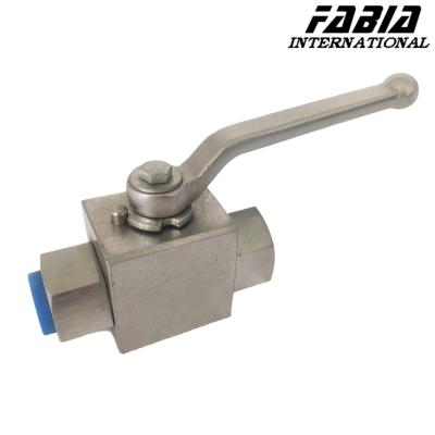 China Manual Stainless Steel High Temperature And High Pressure Ball Valve for sale