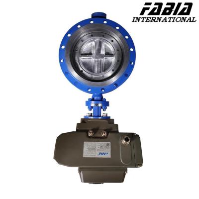China Electric Hard Seal Industrial Butterfly Valve Large Diameter for sale