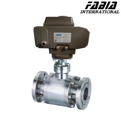 China High Vacuum Rated Ball Valve Electric Stainless Steel for sale