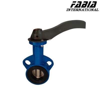 China Carbon Steel Manual EPDM Seal Butterfly Valve Stainless Steel Plate à venda