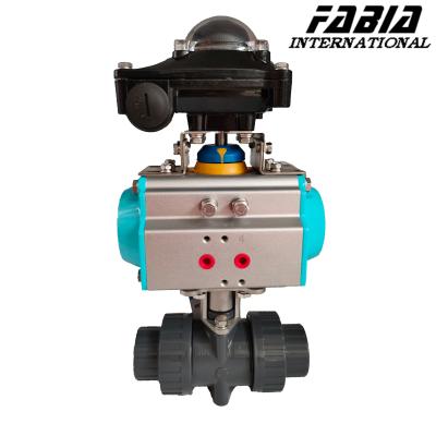 China DN10-200 PVC  Ball Valve Perfect For Industrial Applications for sale