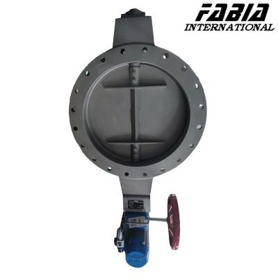 China Stainless Steel Flanged Pneumatic Valve High Performance Industrial Butterfly Valve for sale