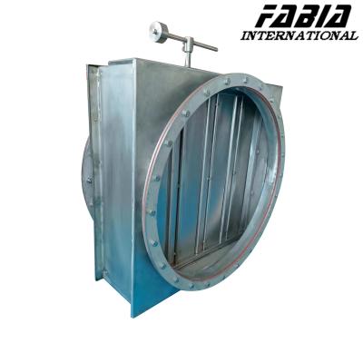 China Stainless Steel Damper Valve Optimize Flow Control With Efficiently Designed for sale