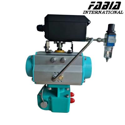 China High Performance Metal Pneumatic Actuator For Industrial Automation for sale