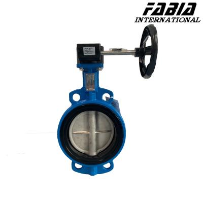 China DN150 Industrial Butterfly Valve With EPDM Sealing Ring And Stainless Steel Plate for sale