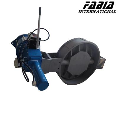 China Manual Air Turbine Ventilation Butterfly Valve Carbon Steel Flapper Valve for sale