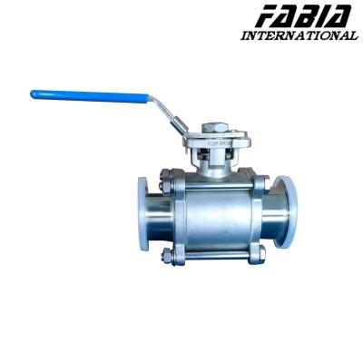 China Stainless Steel Vacuum Ball Valve Manual Screwed Ball Valve For Fluid Control for sale