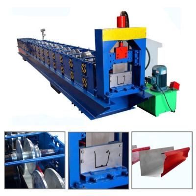 China Gutter Roll Forming Machine Rainwater Steel Gutter Downspout Cold Roll Forming Machine Clay Tile Making Machine for sale
