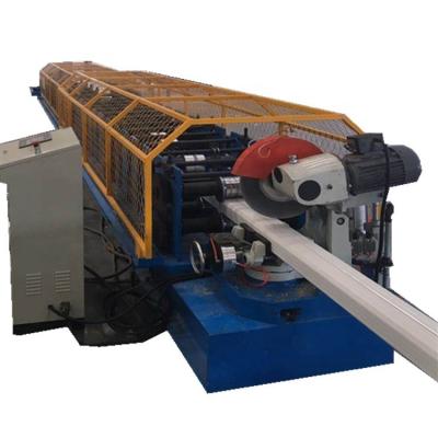 China Q235-A Wallboard 4KW PLC Cold Downspout Roll Forming Machine For Cr12MOV for sale