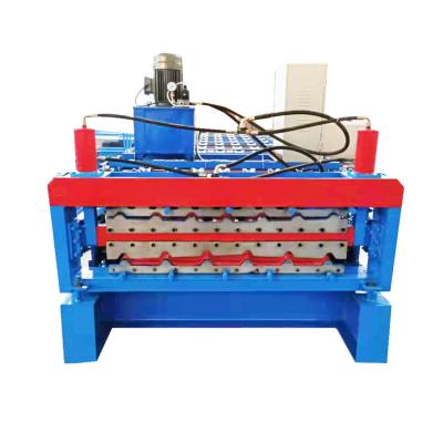 China Automatic Corrugation Roofing Sheet Making Machine 0.3-0.8mm Glazed Color steel roof tile making machine for sale