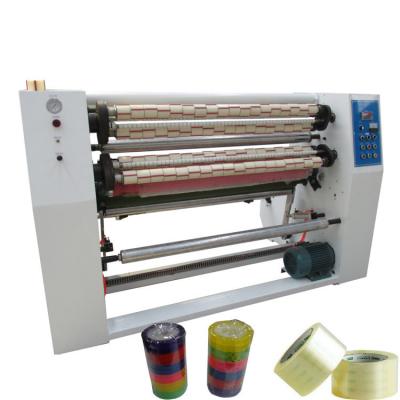 China Double Function Auto Cutting BOPP Tape Slitter Rewinder Machine for sale