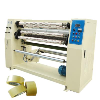China Automatic Super Clear BOPP Adhesive Tape Slitting Machine for sale