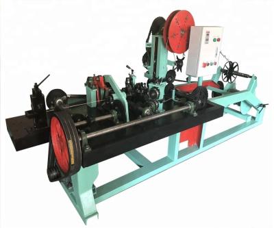 China cheap price double strand barbed wire fence making machine for sale