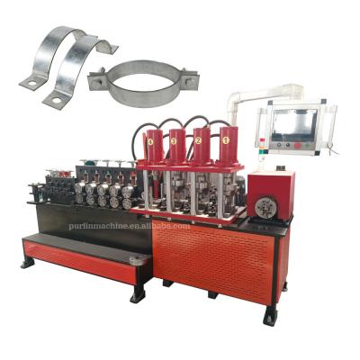 China Fully automatic hoop holding machine Flat iron hoop forming machine Flat iron bending machine for sale