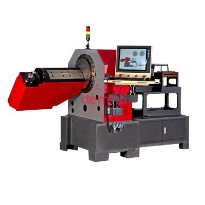 China 3D CNC Electric Automatic Thin Wall 2-8mm Steel Metal Sheet Wire Rod Steel Bar Forming Bending Machine for sale