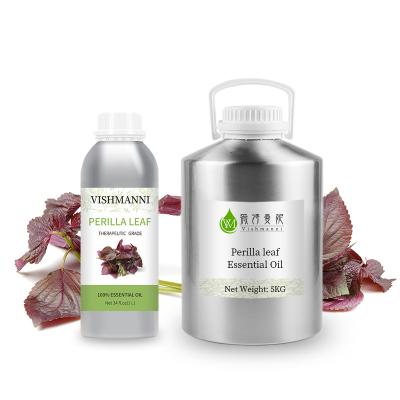 China Aceite orgánico antienvejecedor de la hoja del Perilla, aceite 5KG de la fragancia del Aromatherapy en venta