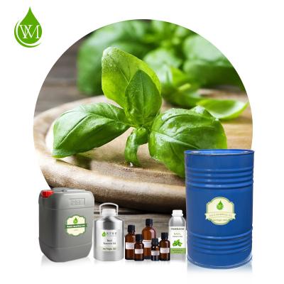 China OEM el 100% Basil Essential Oil Anti Inflammation santo orgánico natural puro en venta