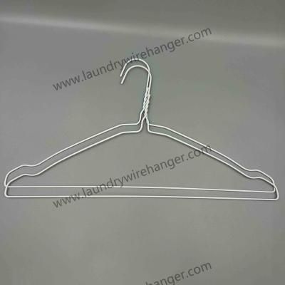 Китай 16inch Good Quality Clothes Wire Hanger For Dry Cleaner продается