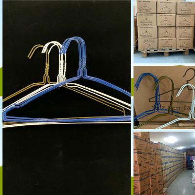 China Steel Coat Hangers , Size Optional Adult / Childrens Wire Hangers for sale