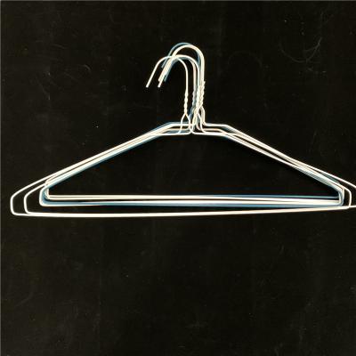 China 16 Inch 13.5gauge Metal Dry Cleaner Hanger For Winter Heavier Clothing  for sale