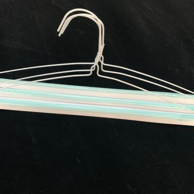 China Stable Performance Wire Dry Cleaning Hangers , Diameter 1.9mm No Slip Hangers for sale