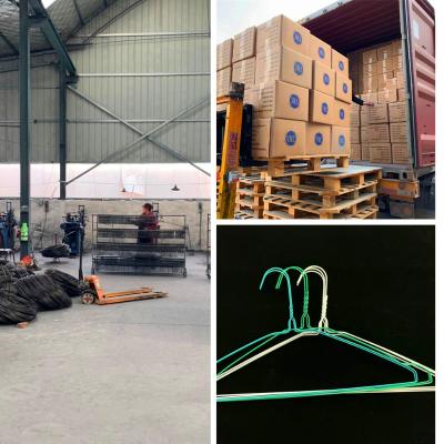 China Disposable Modern Thin Clothes Hangers , Laundry Factory Coated Wire Hangers for sale