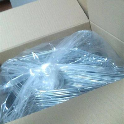 China 14.5 Gauge Galvanized Wire Hangers Proper Shape With A Rounded Hook End for sale