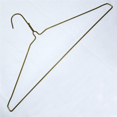 China 18 Inches Pants Smooth Finish 2.2mm Clothes Wire Hanger for sale