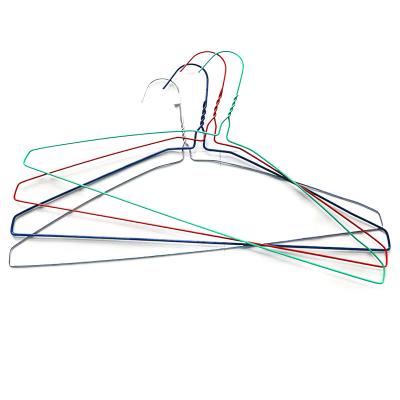 China Supermarket SUS 18'' Wire Shirt Hangers for sale