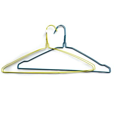 China Laundry Coated SUS 16'' Clothes Wire Hangers for sale
