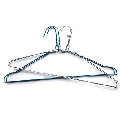 China Dry Cleaning Disposable Laundry 2.2mm Galvanized Wire Hangers for sale