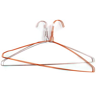 China Steel Smooth Finish 500 Pack Coated Wire Hanger for sale