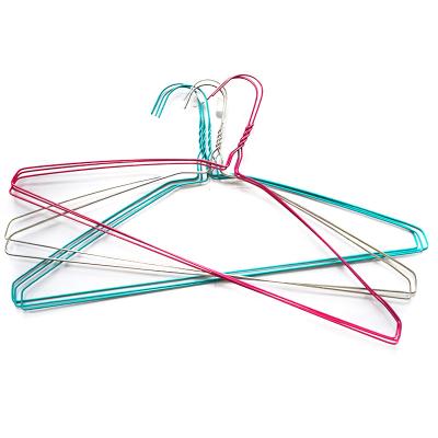 China Supermarket Galvanized Thickness 2.2mm Steel Wire Hangers for sale