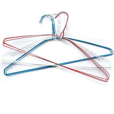 China Powder Coated Galvanized 16 Inch Heavy Duty Vinyl Coated Hangers for sale