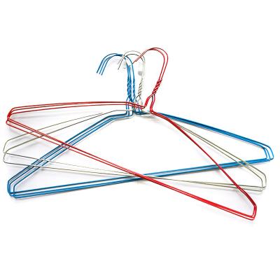 China Stainless Steel Strong 500 Pack 18'' Wire Metal Hangers for sale
