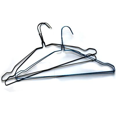 China Ultra Thin Space Saving Closet 500pcs Wire Suit Hanger for sale