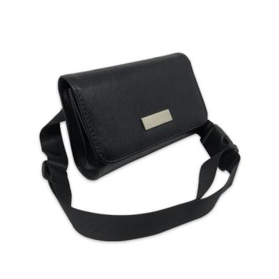 China Womens PU Leather Rectangle Waist Belt Shoulder Bag 12x5x19cm for sale