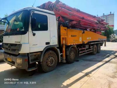 China 23t Steel Used Concrete Boom Pump  For Concrete Delivery en venta